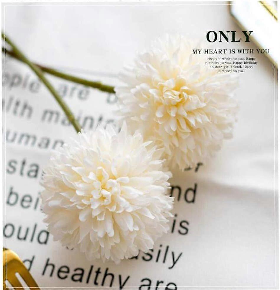 5-Pack Plastic Faux Hydrangea Decorations