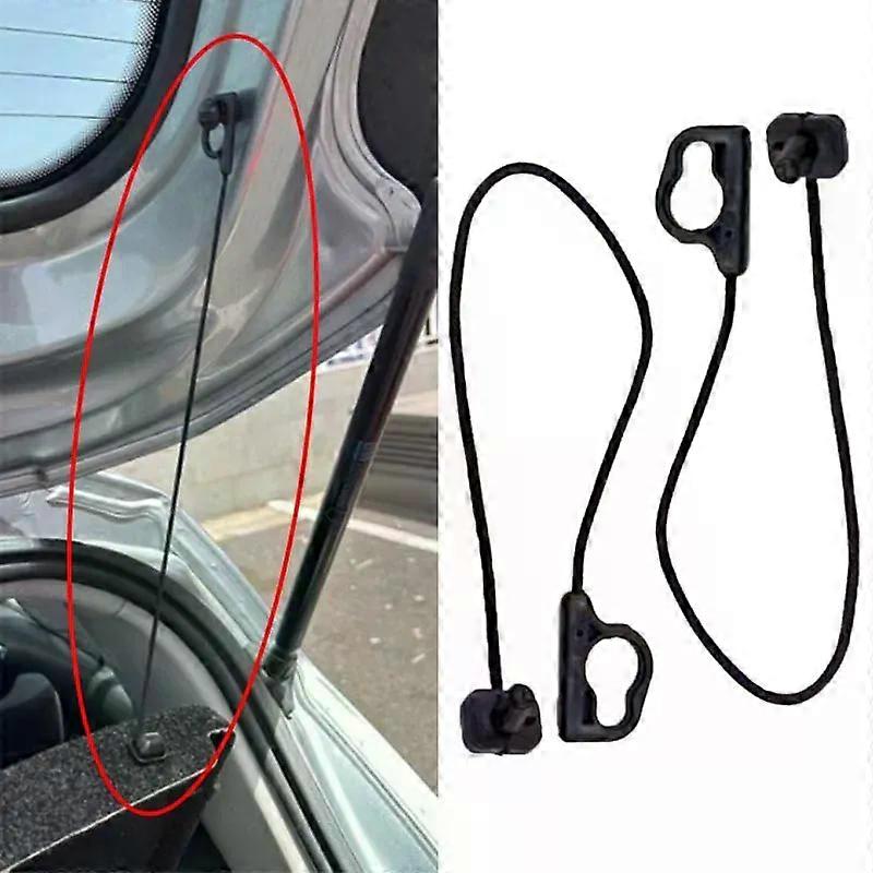 2X Car Boot Trunk Rear Parcel Shelf Cord String Strap For Vauxhall For Opel Corsa D 2007-2015 Corsa E 2015-On 5 Door 13367836
