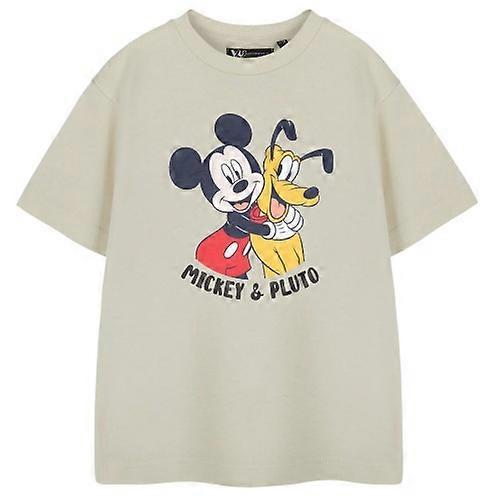 Disney Boys Mickey & Pluto Short-Sleeved T-Shirt