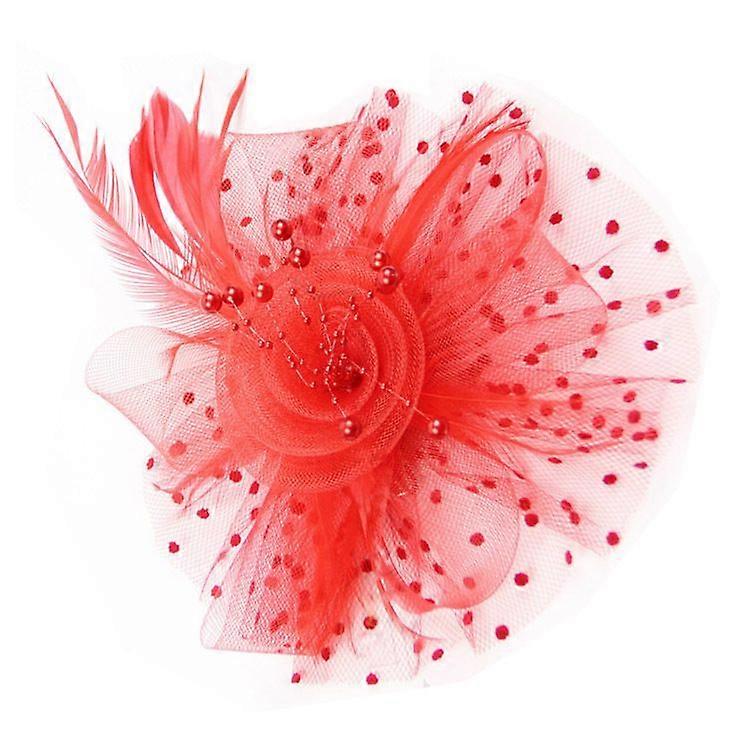 Fascinator hatut naisille Pillbox -hattu hunnulla