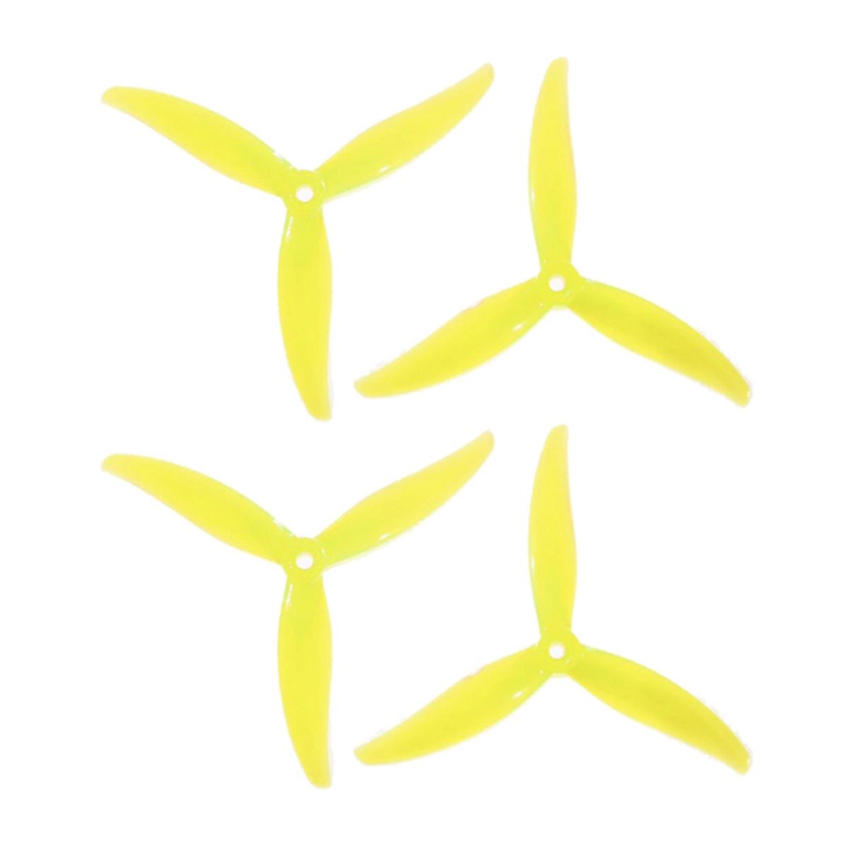 4Pcs MCK 3-Blade PC Propeller 5.1 Inch 2CW+2CCW Drone Propeller for FPV Freestyle Juicy Sbang Drone