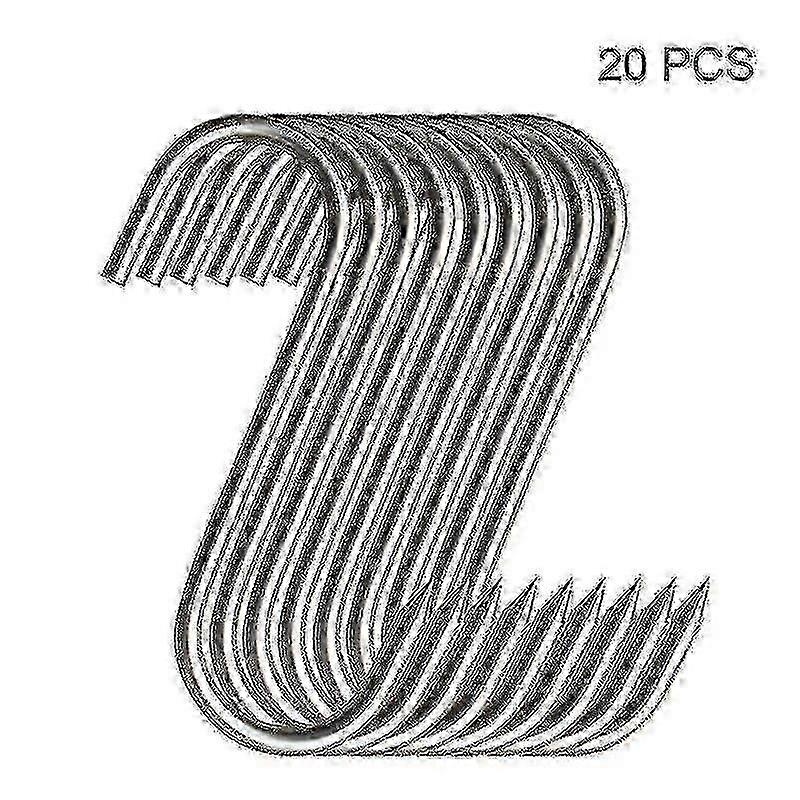 20pcs Stainless Steel Hooks With Sharp Tip For Butcher Shop For Kitchen Hot And Cold Smoking Practical Hook SZRH A-F
