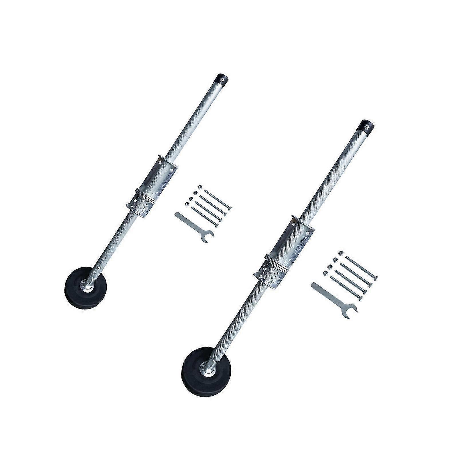 Extension Ladder Stabilizer Legs Building Supplies with Screws and Wrench Ladder Levelers Pair for Ground Level Stairs Home