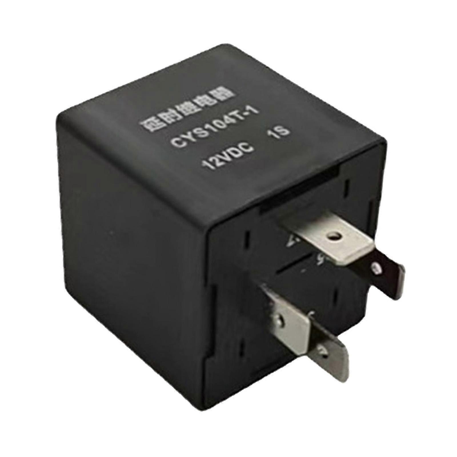 SPDT Delay Off Relay for Automotive Use - Easy Installation Accessory with 12V-24V DC