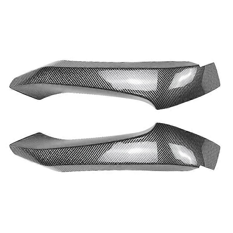 For Front Bumper Splitter Spoiler Protector Carbon Fiber Pattern