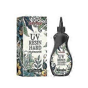 Jakehoe Epoxy Resin Glue, High Transparent Resin Drop Glue Diy Hand Made Shadowless Glue Quick Dry D