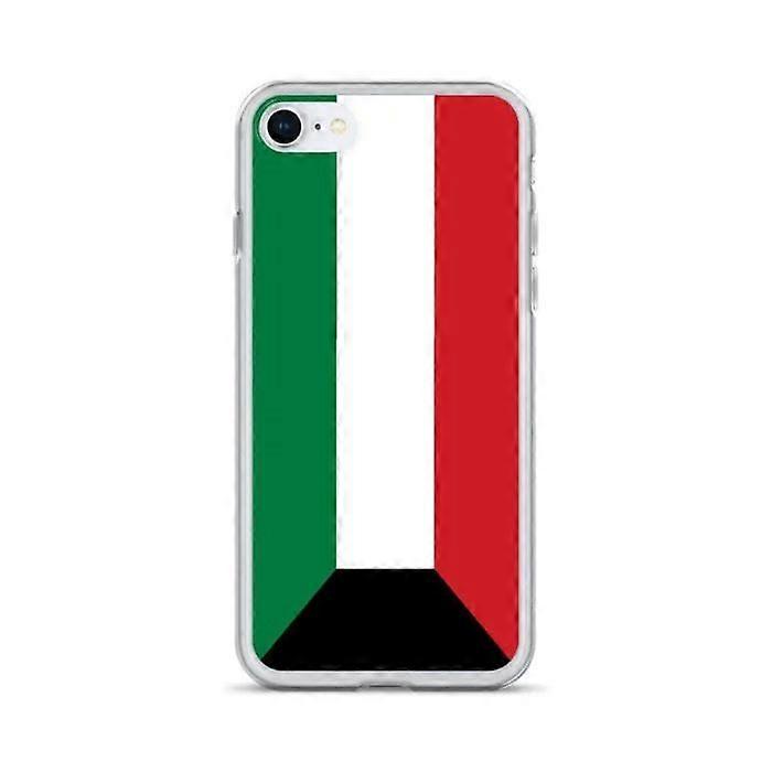 iPhone Case - Kuwait - SE 2020 - Flexible - Multicolor - Flag Design