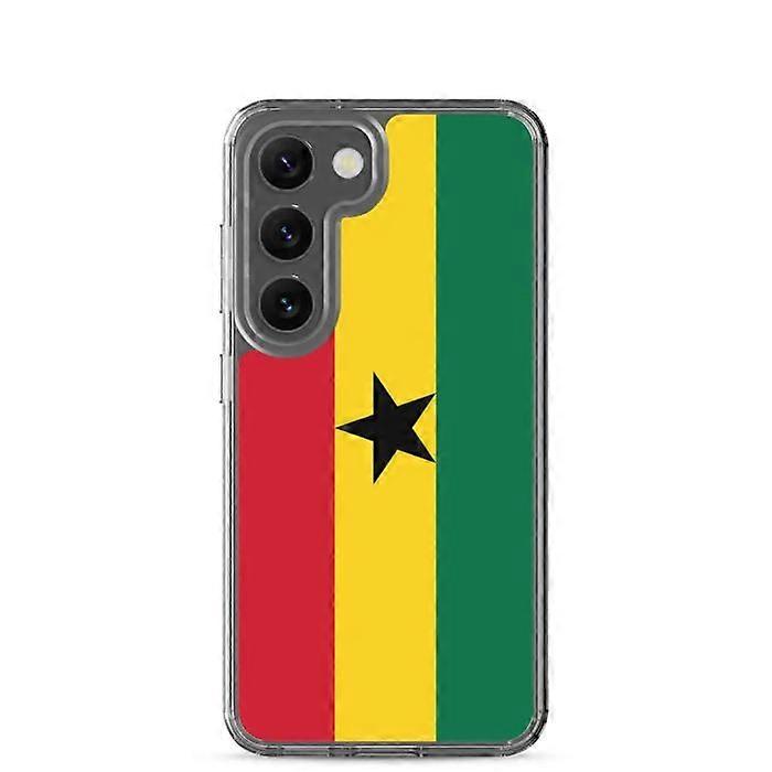 Phone Case - Samsung - Galaxy S10 - Ghana Flag - Soft - Multicolor - TPU