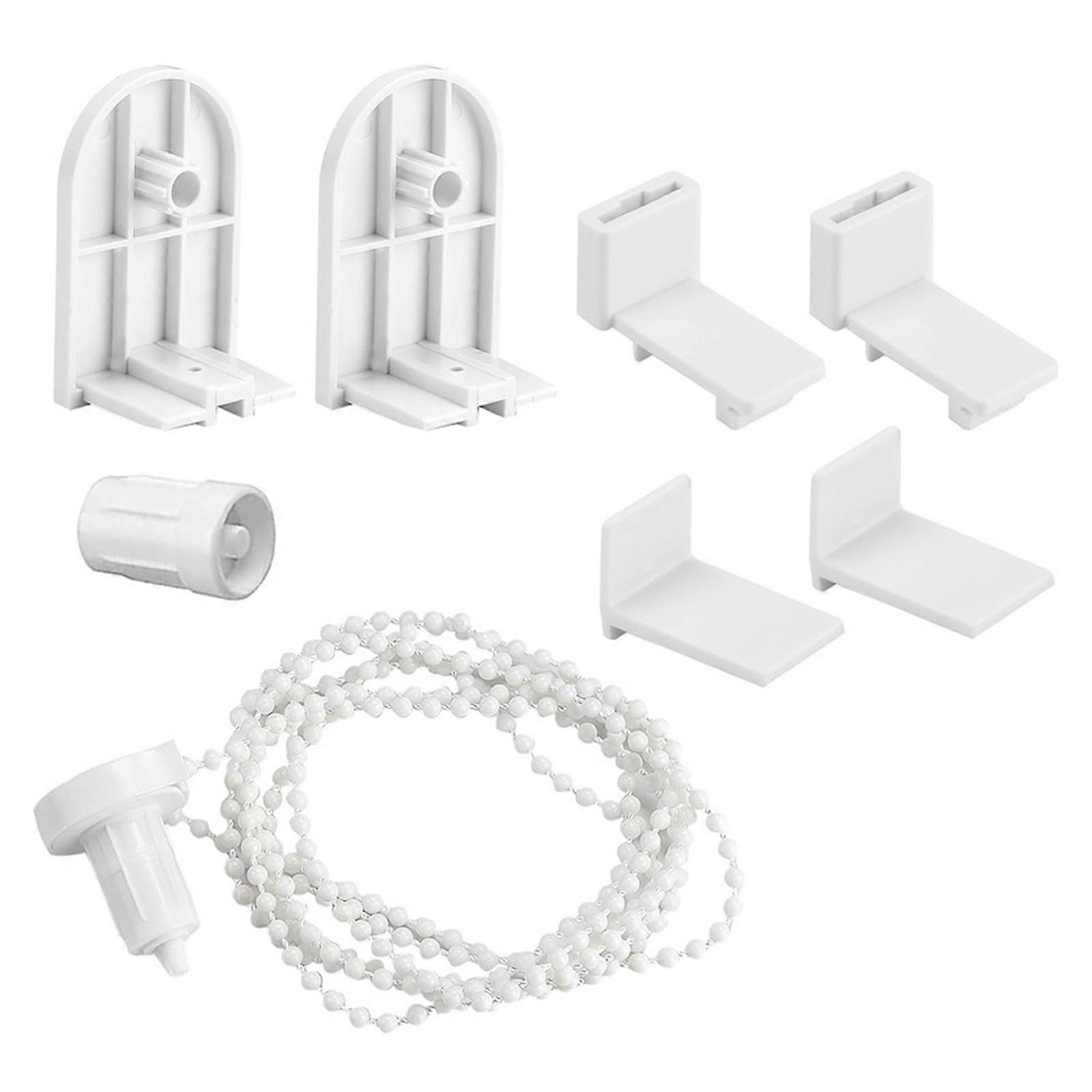 8/16pcs 17mm Roller Blind Fittings Mounting Bracket Beads Chain Set Window Curtain Shade Shutter Controller Repair