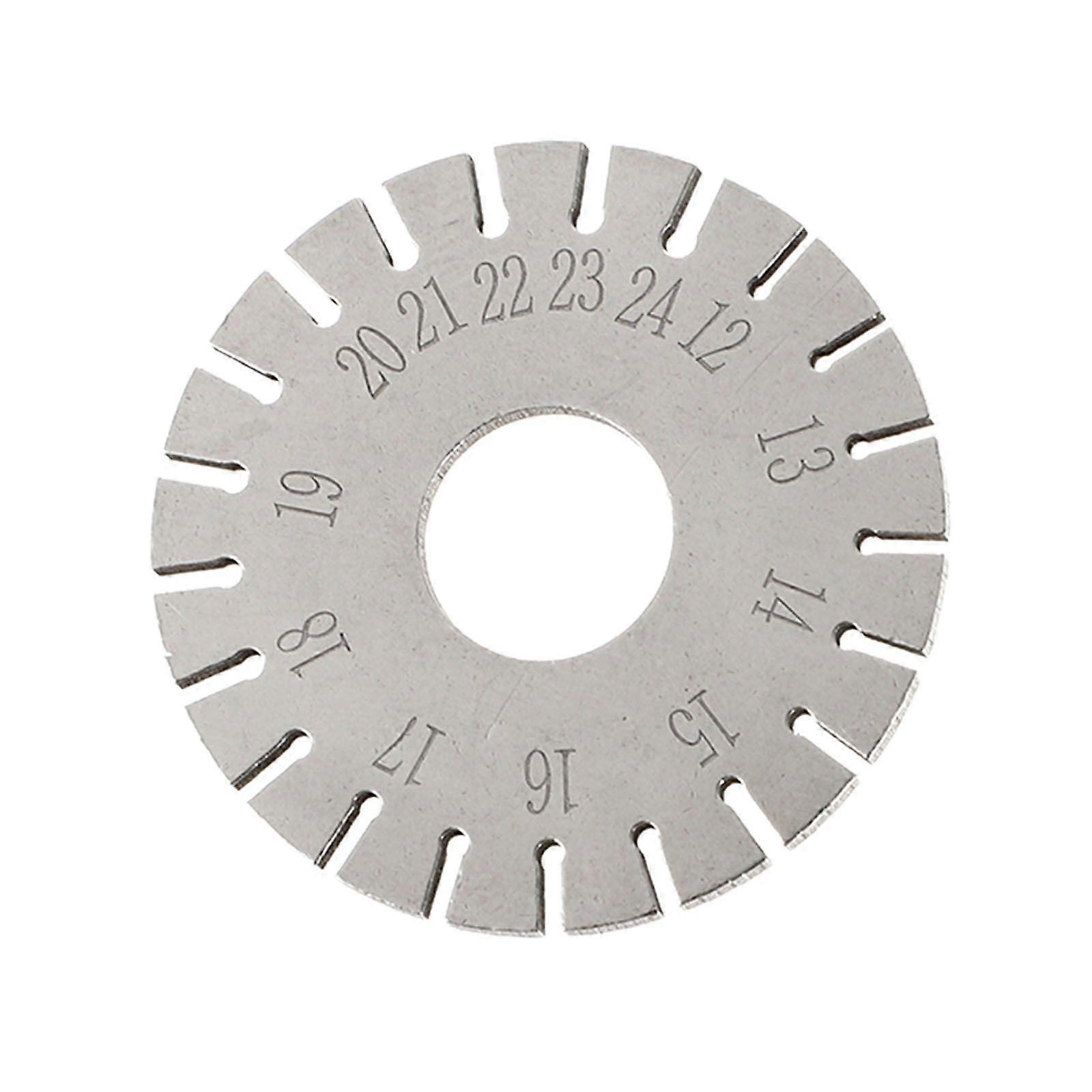 1pc Practical Piano String Measurer Professional Piano Tuning Tool (Silver)