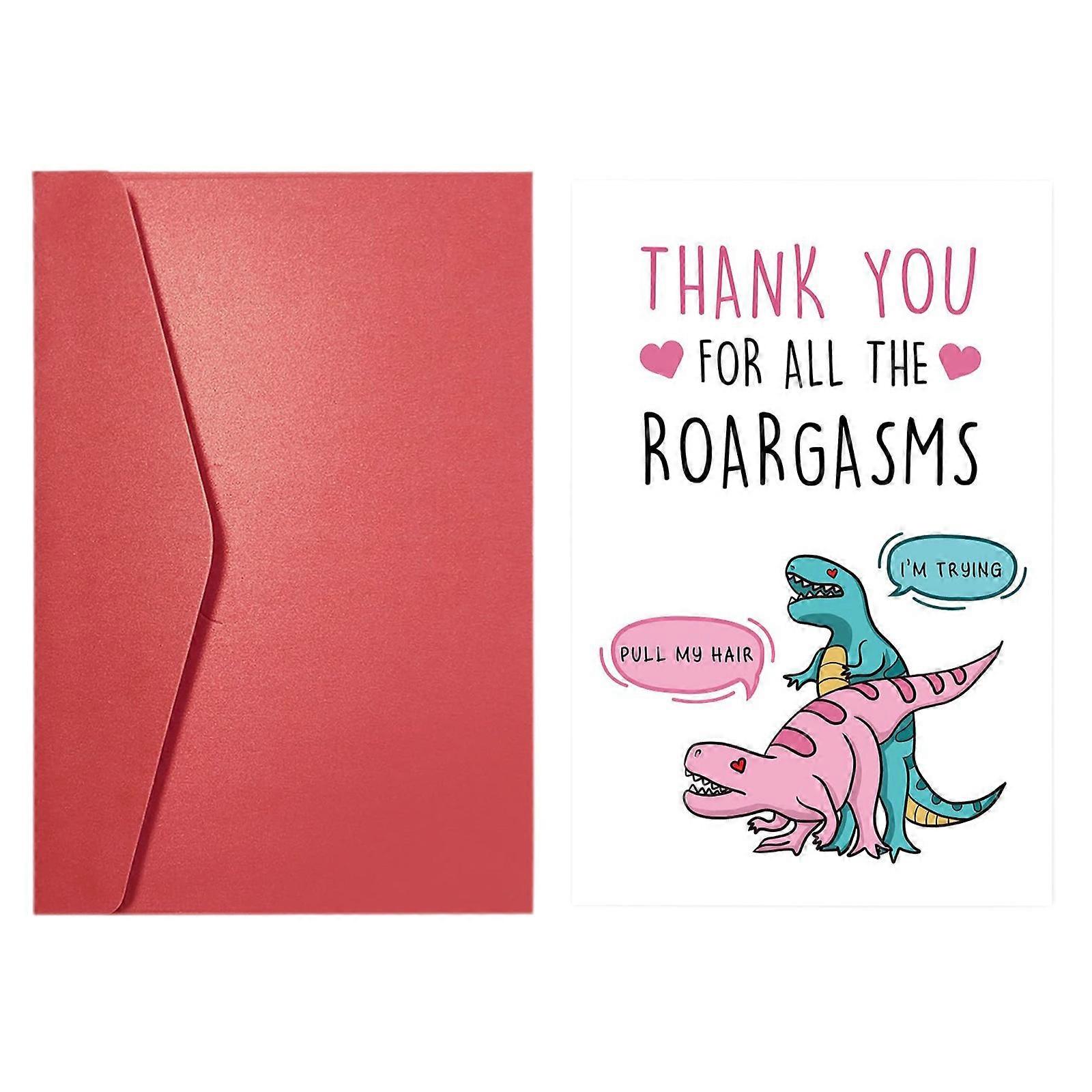 Funny Greeting Cards Prank Toy With Envelopes Humorous Anniversary Cards For Couples