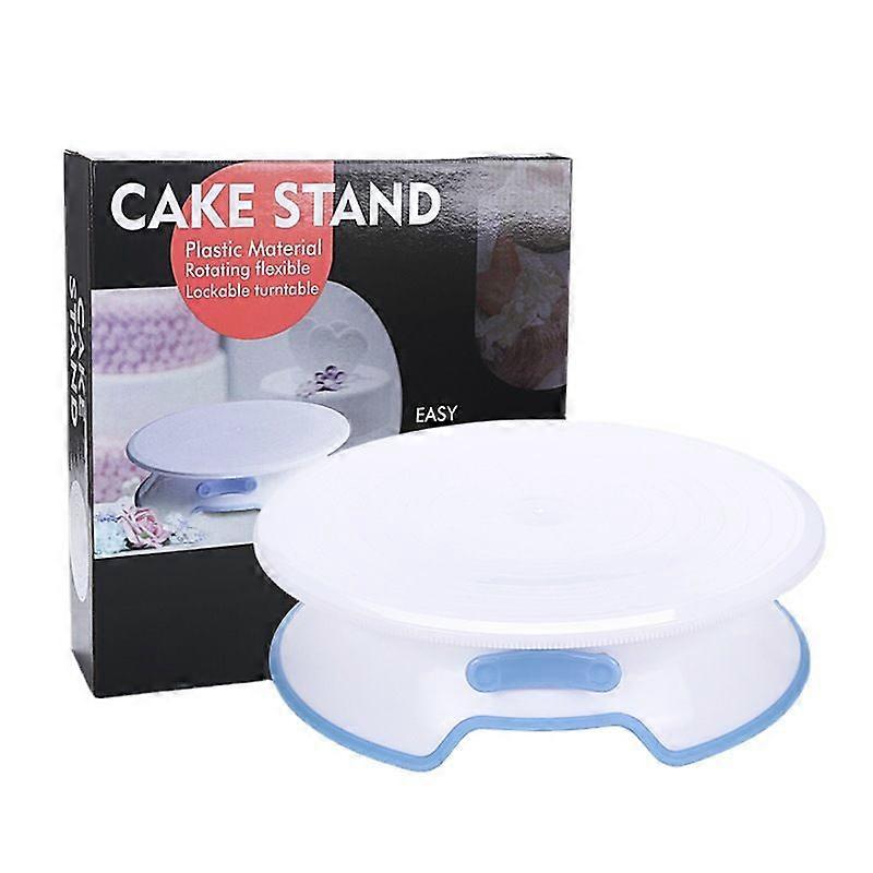 Baking Tool Turntable Decorating Turntable With Anti-Slip Sides With Locking
