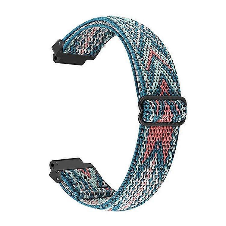 Adjustable Elastic Nylon Smart Watch Replacement Strap Watchband for Garmin Forerunner 735xt/220/230/235/620/630, with Screwdrivers
