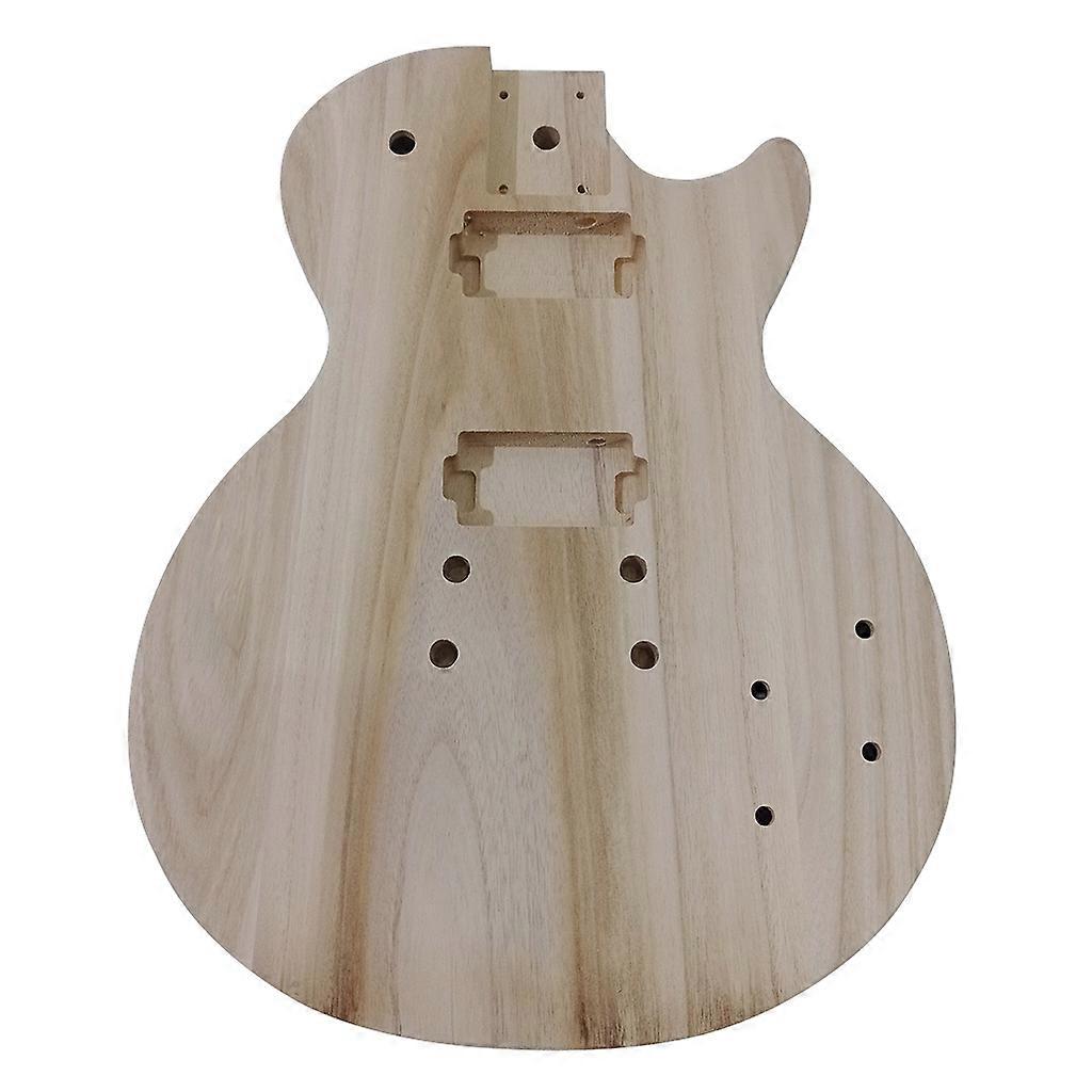 Reservdelar till gitarrtrummor i trä, ofärdig elektrisk ljuskrona, handgjord flerfärgad