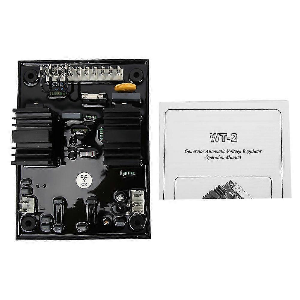 WT-2 50/60HZ Automatic Voltage Regulator Controller Brushless Generator Genset Parts