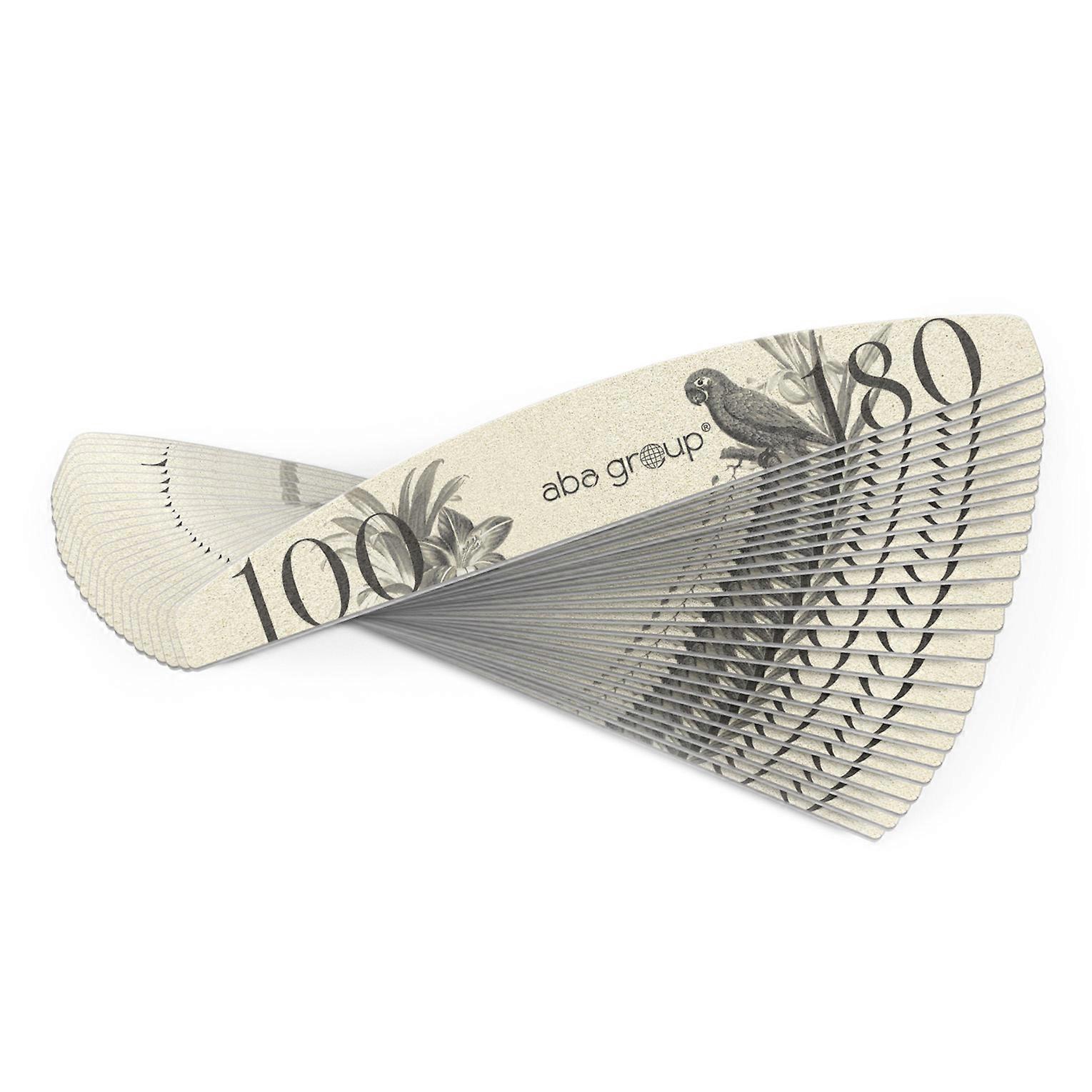 Aba Group Lima de Uñas Crescent 100/180 SLIM - RETRO, 25 piezas