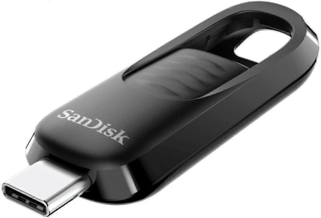 2025 Latest Model 256GB Ultra Slider USB Type-C Flash Drive - Up to 400MB/s, USB 3.2 Gen