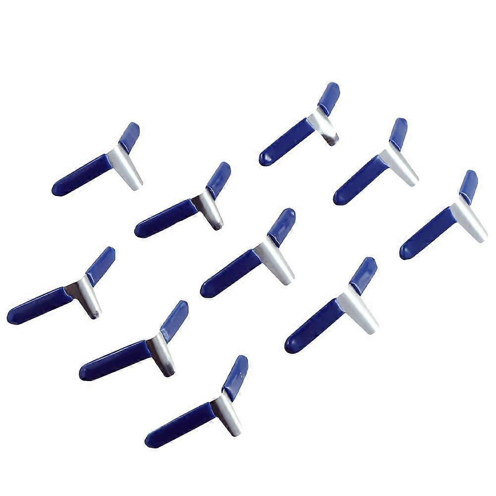 10 pieces set (A) Transparent lock craft lock repair tool strong padlock 10PCS kit