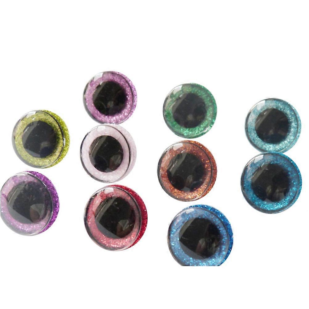 Toy Eyes for Crafting Enthusiasts, Versatile Plastic Option for Dolls and Puppets