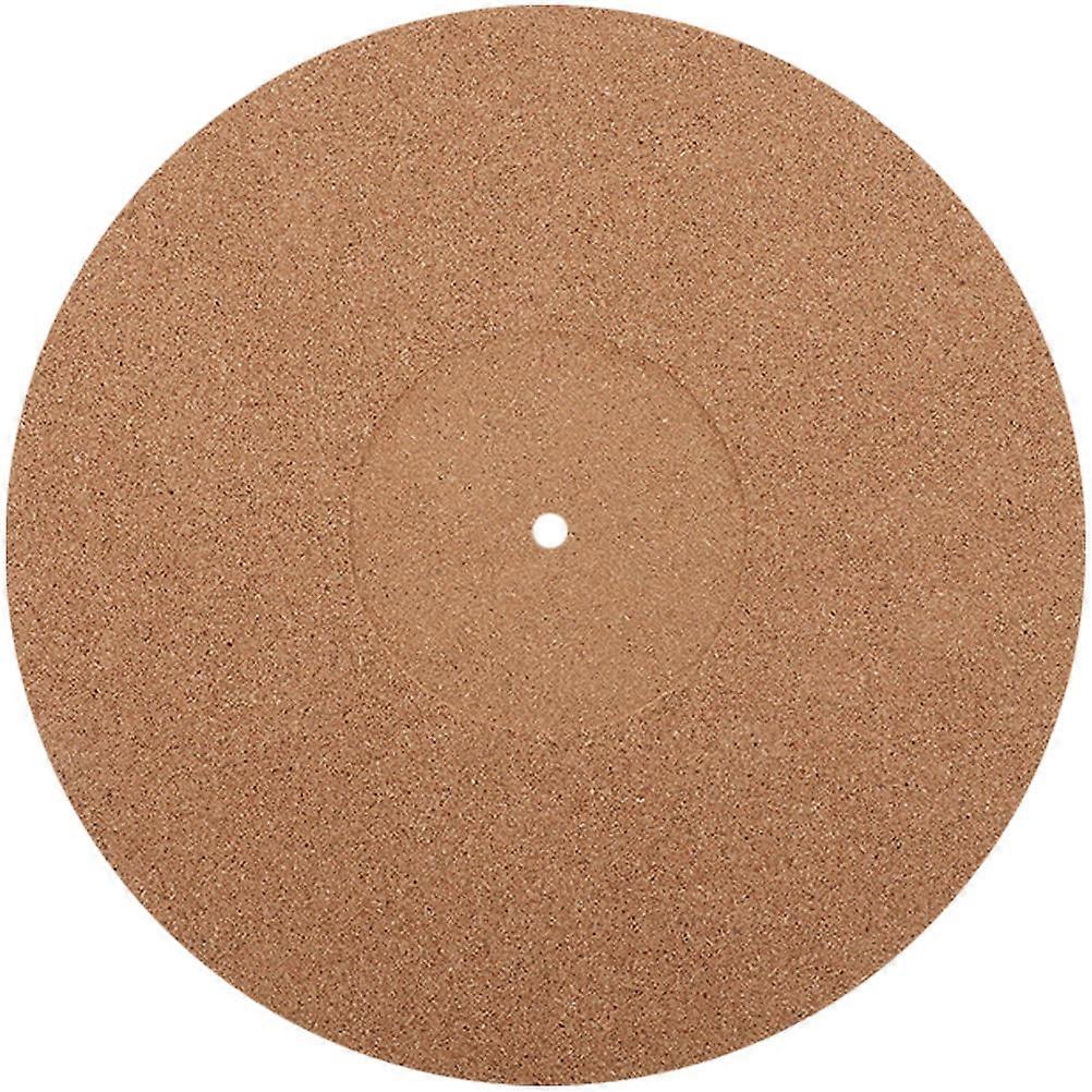 Cork Turntable Mat for Phonograph   Enhances Sound Quality, Reduces Noise & Vibration, Durable Natural Cork Material, Easy to Use