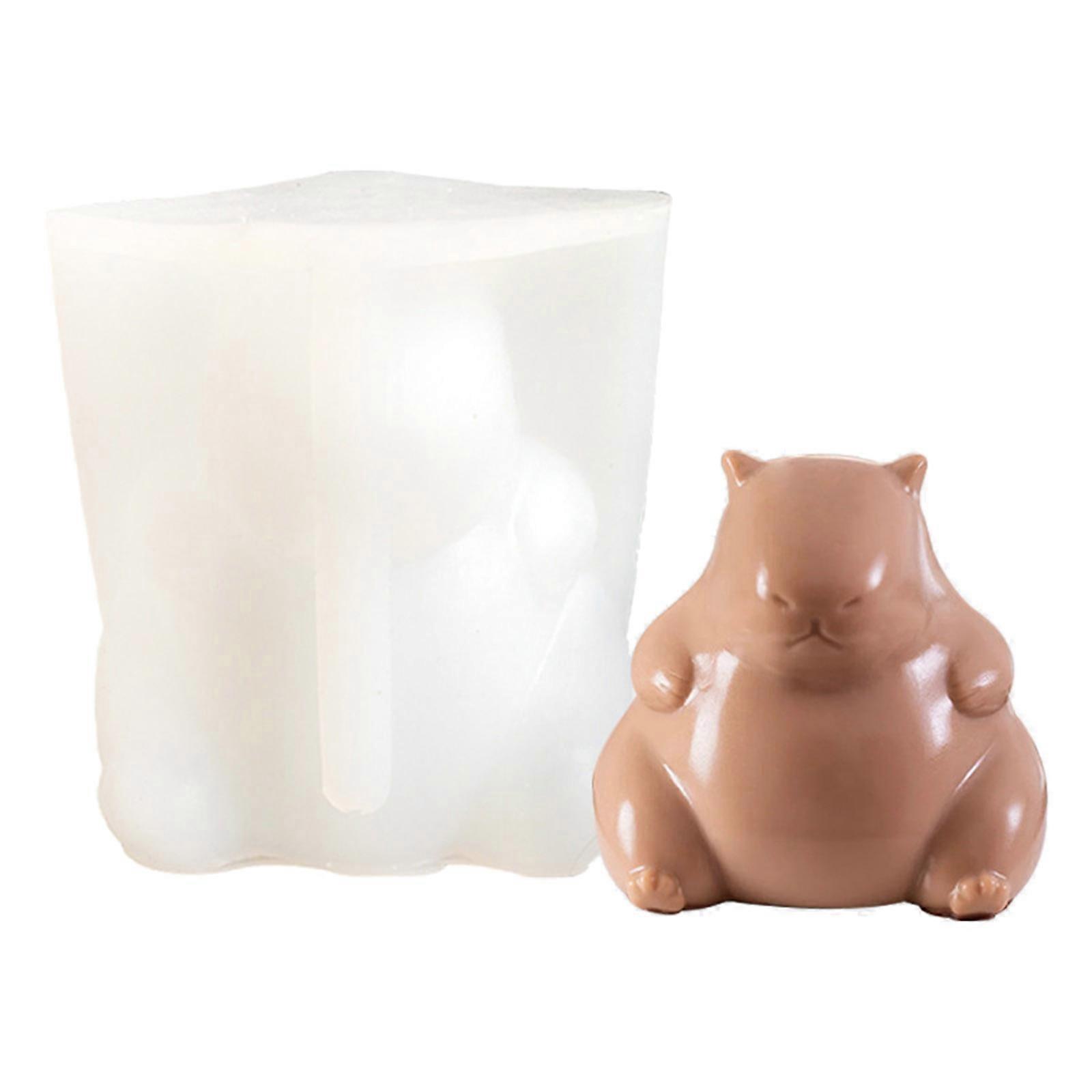 Capybara Mould Plasters Molds Baking Molds Candle Molds Silicone Molds Chocolate Molds Castings Molds Craft Supplies
