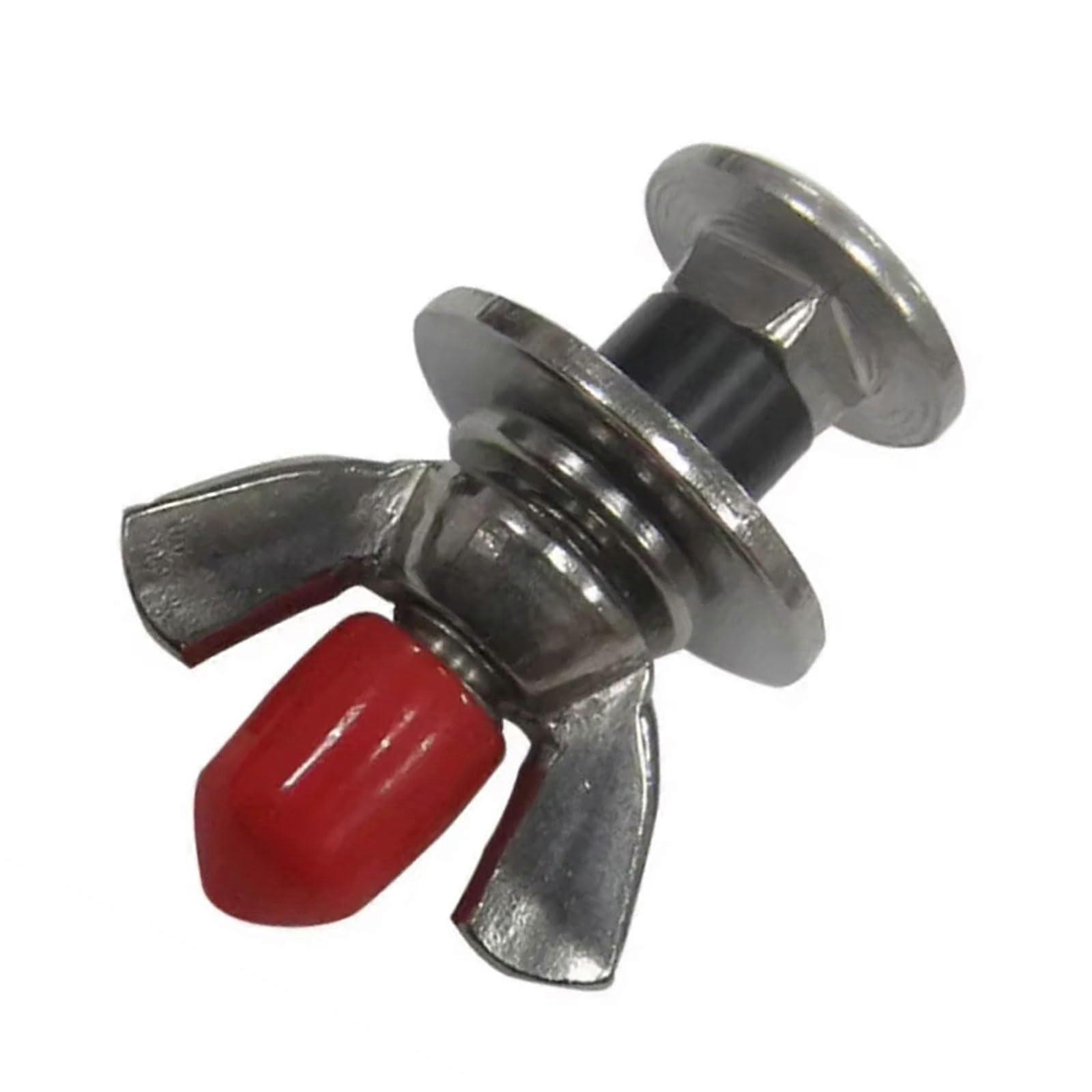 Stainless Steel Plunge Screws with Butterfly Backplate and Wing Nut for Submersible Applications, Techs Compatible