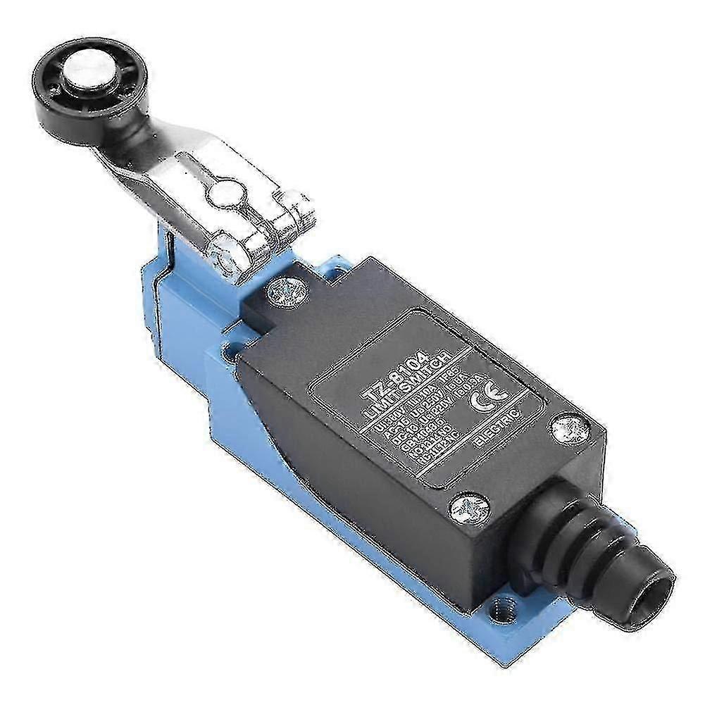 Waterproof Auto Reset Limit Switch SPDT 1NO+1NC Adjustable Roller Arm AC250V/DC220V 6A/0.3A