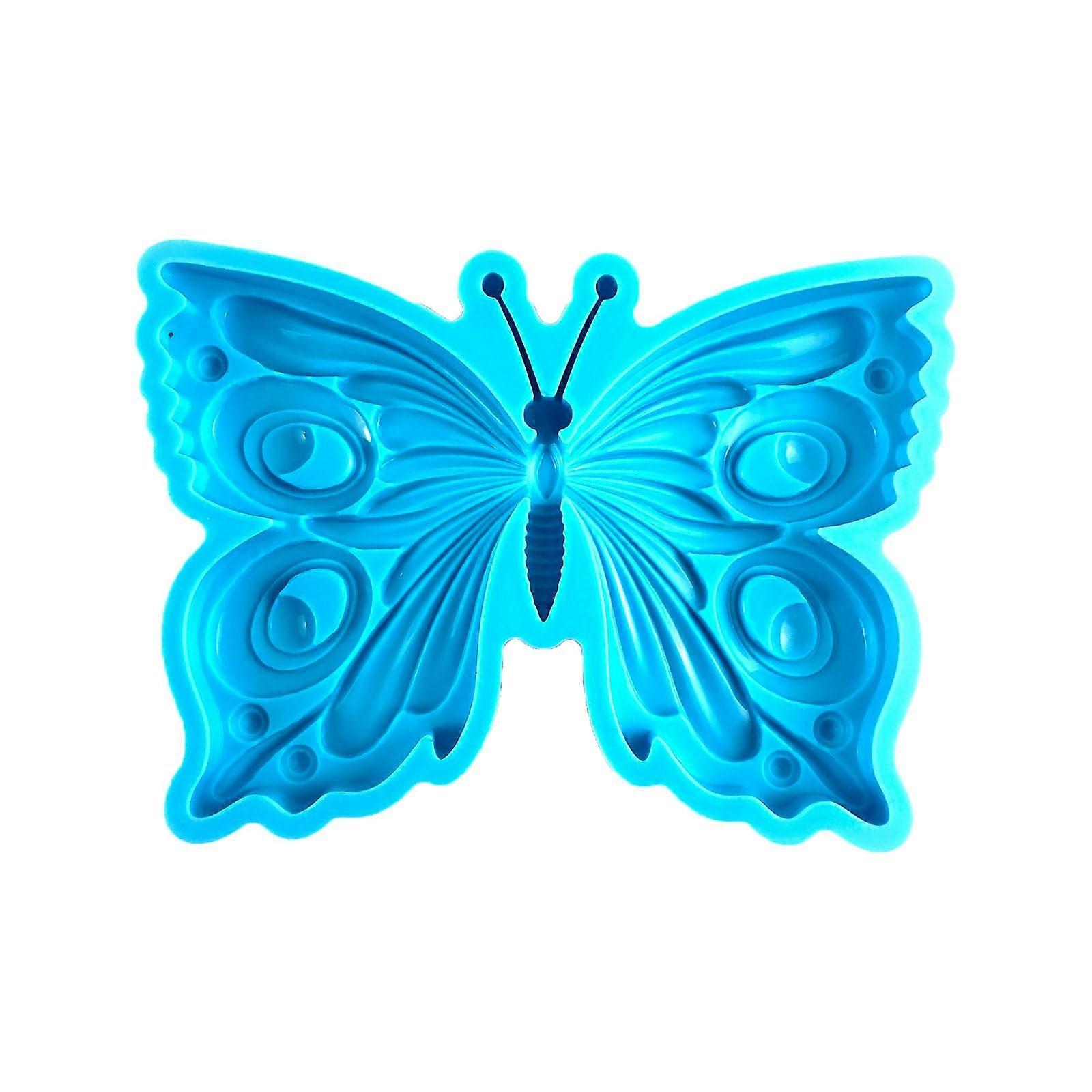 Butterfly-Shaped Silicone Molds for Epoxy Resin, Easy-Clean Tabletop Ornaments, Gips Making and Casting Supplies