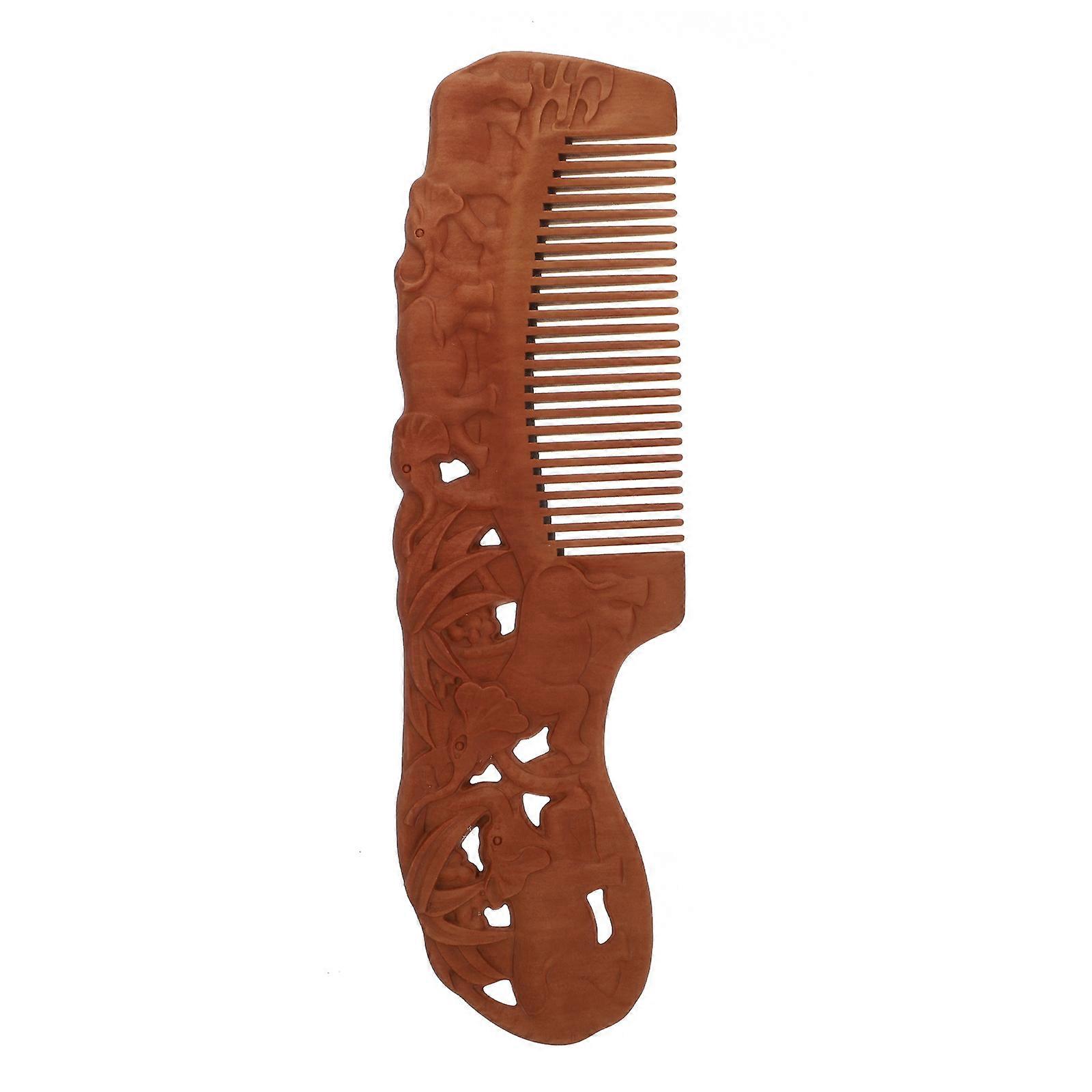 Hair Detangling Comb & Scalp Tool for Healthy Hair Ergonomic Light for Comfort and Relaxation