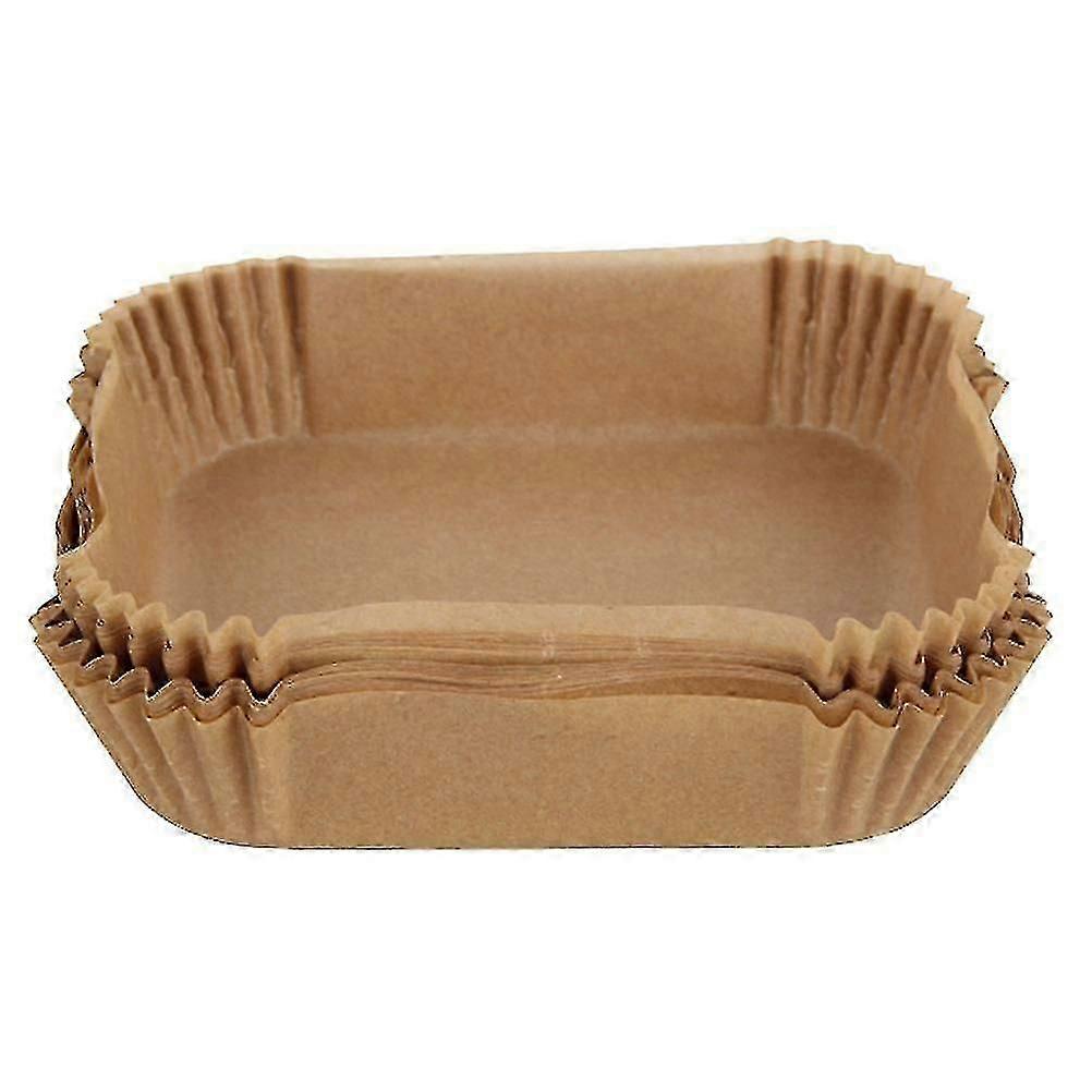 100 Pcs Airfrywr Steamer Paper Airfryer Liners Perforated Parchment Paper Reusable Steamer Liners