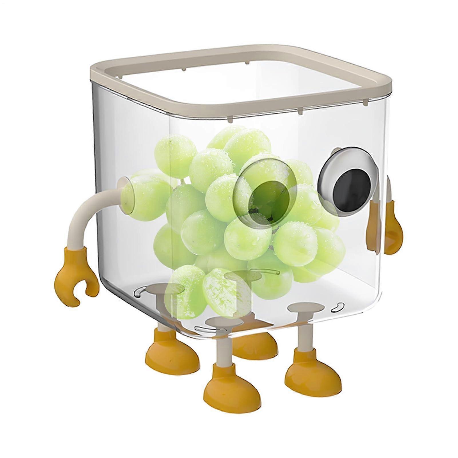 Lidded Transparent Garbage Can, Small Dustbin for Desk, Bathroom