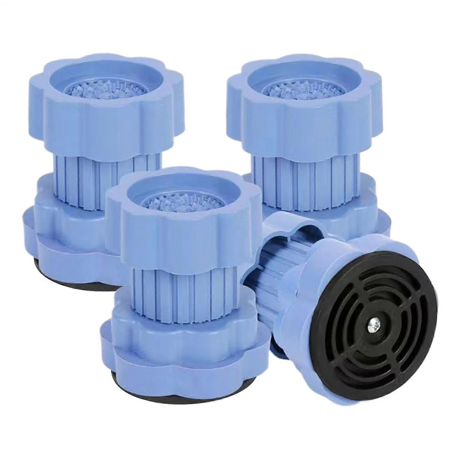 Vibration Pads for Washing Machine, Non-Slip Washer and Dryer Anti-Vibration Foot Pads, Pack of 4, Heavy-Duty Rubber
