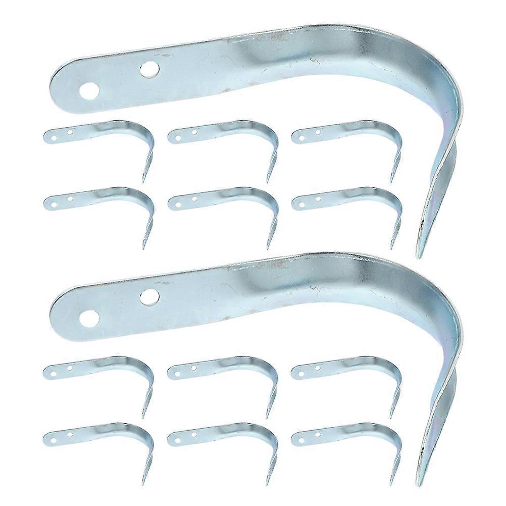 Universal Hook Metal Hose Rack Multipurpose Utility Hooks For DIY Enthusiasts Tool Organization Home Improvement 20Set