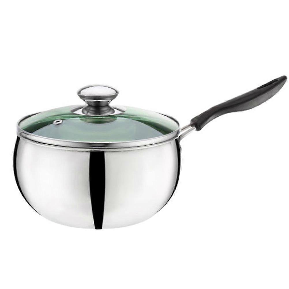 Non Stick Pot Small Cooking Pot For Home Cooks Stainless Steel Material Assorted Color 1Pack