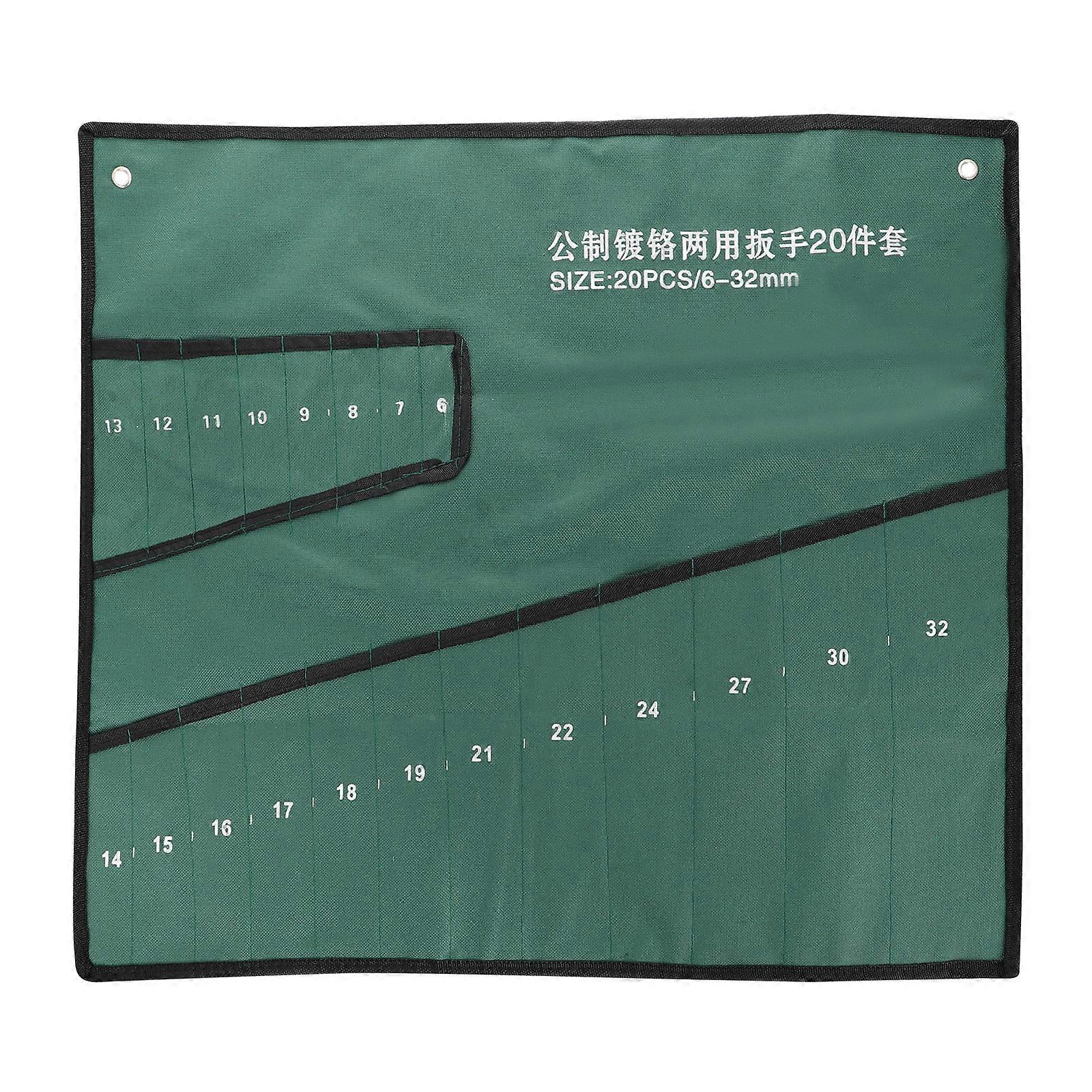 Multifunctional Heavy Duty Canvas Tool Bag for Spanners & Hand Tools – Lightweight, Portable Organizer Pouch for Convenient Storage and Carry