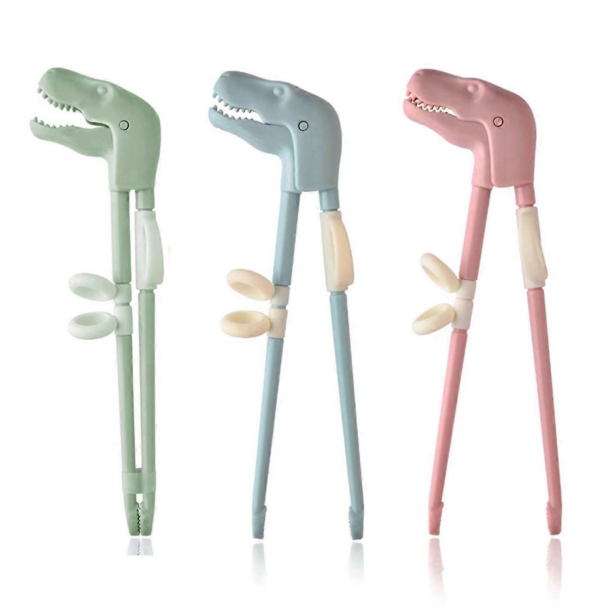 Children'S Training Chopsticks Reusable Dinosaur Training Chopsticks