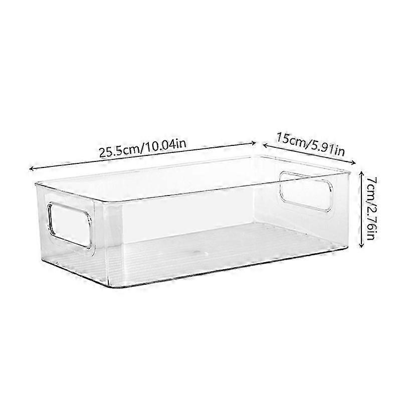 1PC Transparent Storage Box Storage Table Plastic Container Drawer Storage Stationery And Makeup Storage Box