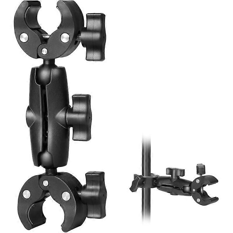 Dubbla tänger för kamera Super Clamp stödtång för lätta tiloderade aptitretare