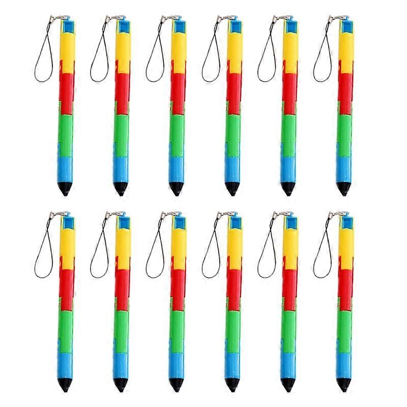 12x/ Set Folding Ballpoint Pen Writing Pen Signature Pen Class Prize for Student