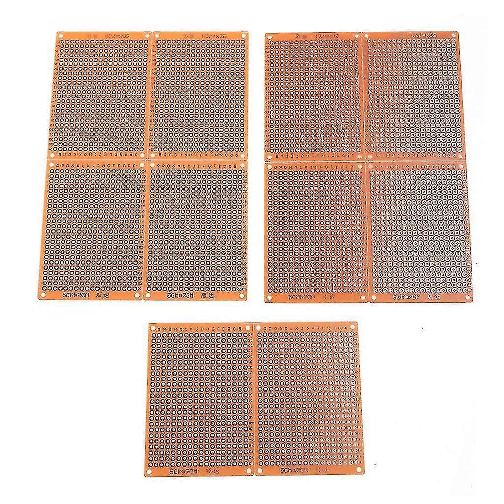 5/10/20pcs Bakélite Circuit Imprimé DIY Prototype Simple Face En Cuivre PCB Board