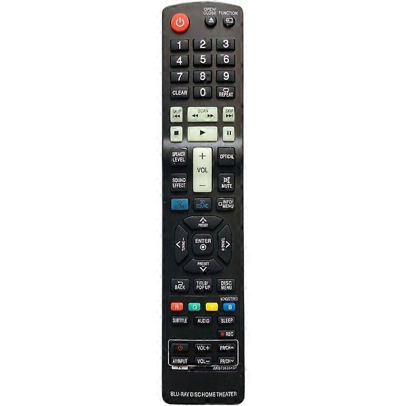 AKB73635401 Remote Control for Blu-Ray 3D Wireless Combination Home Theater Universal AKB73375504 hwy