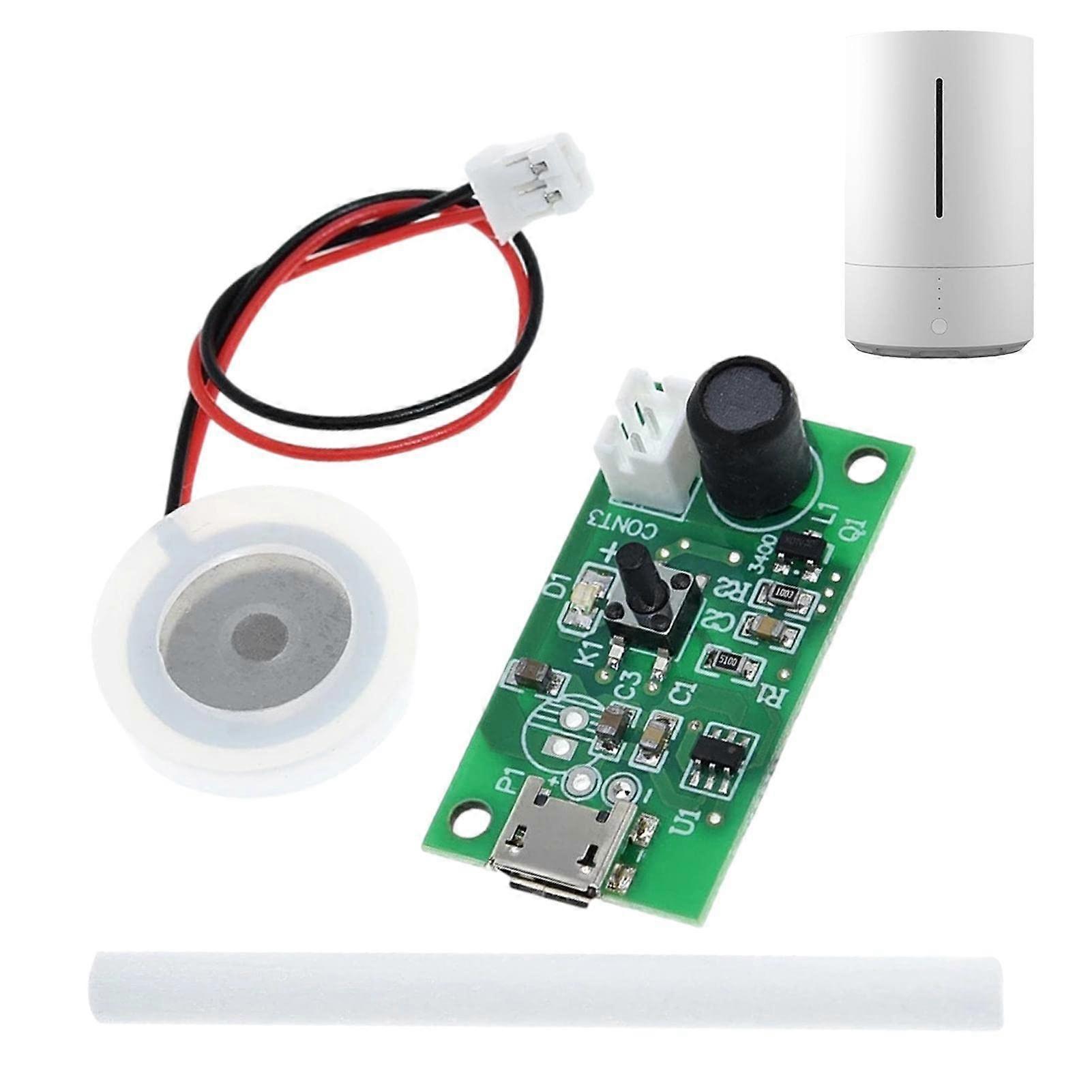Humidifier Module Board | 5V DC USB Atomization Module | Low Impedance Drive Board for Home and Office Use