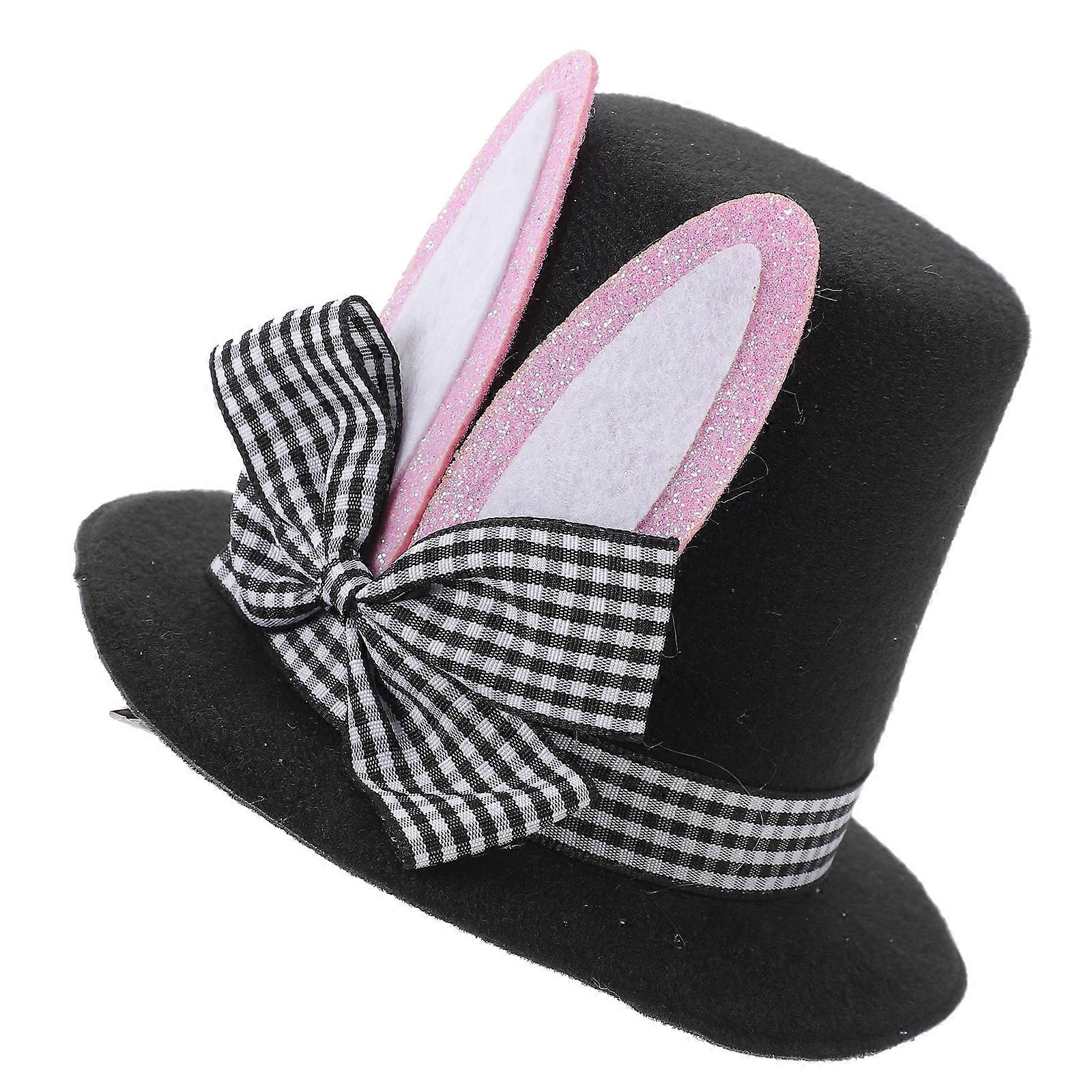 Easter Top Hat Cloth Material Multi Versatile Matching Mini Hat for Women Decor Accessory