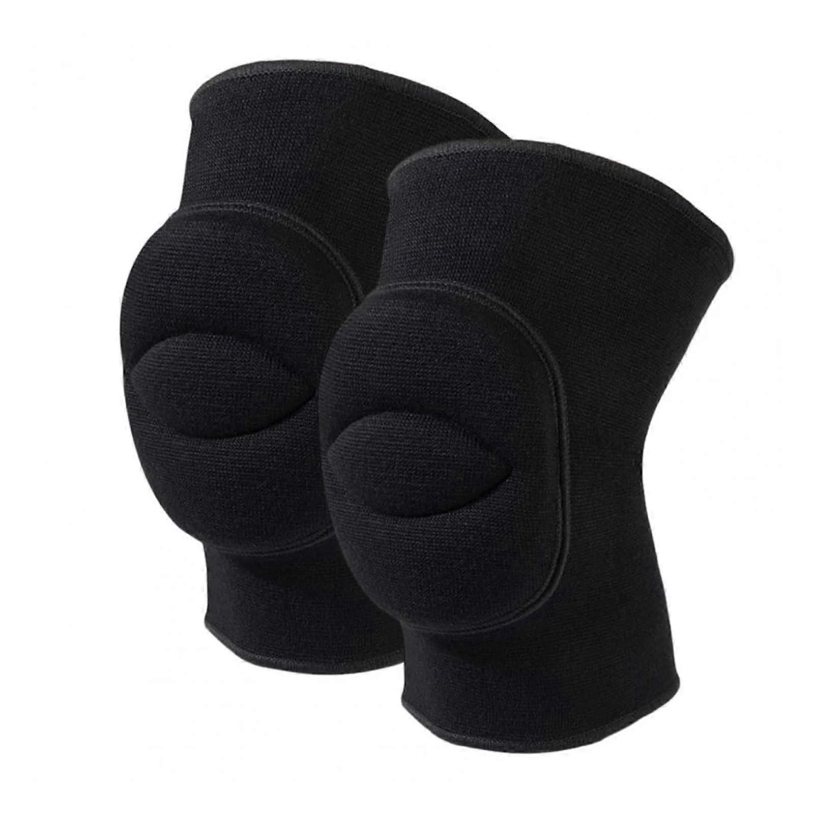Kniesttze Sports Knee Pads Resilience Soft Breathable Protection for Dance Yoga Volleyball Basketball (L)
