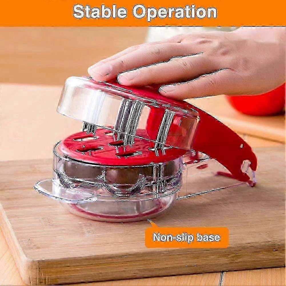 Professional Cherry Pitter with Pits & Juice Container - for Making Cherry Pie