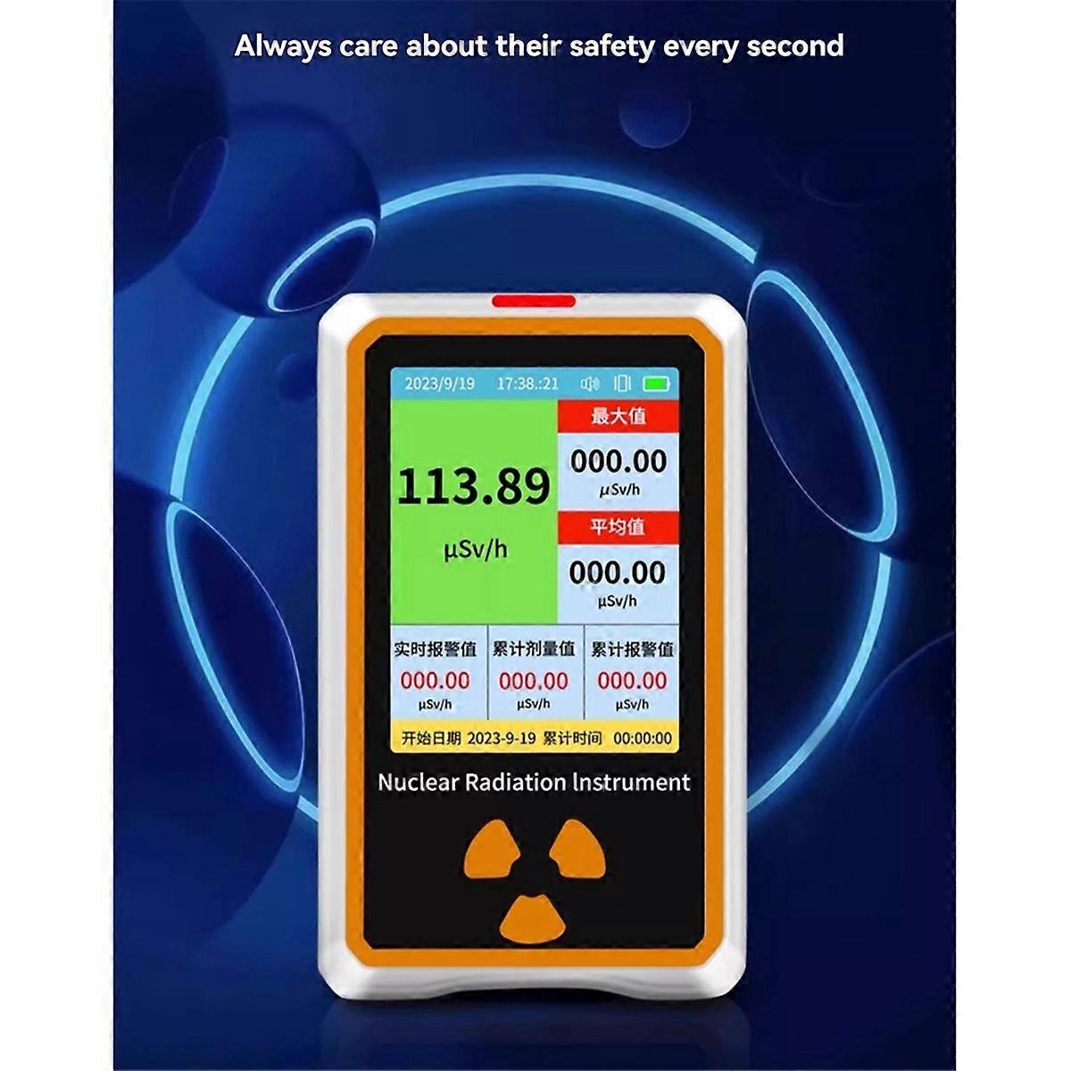 Dosimeter Radiation Marble Detector Electromagnetic Dose Alarms