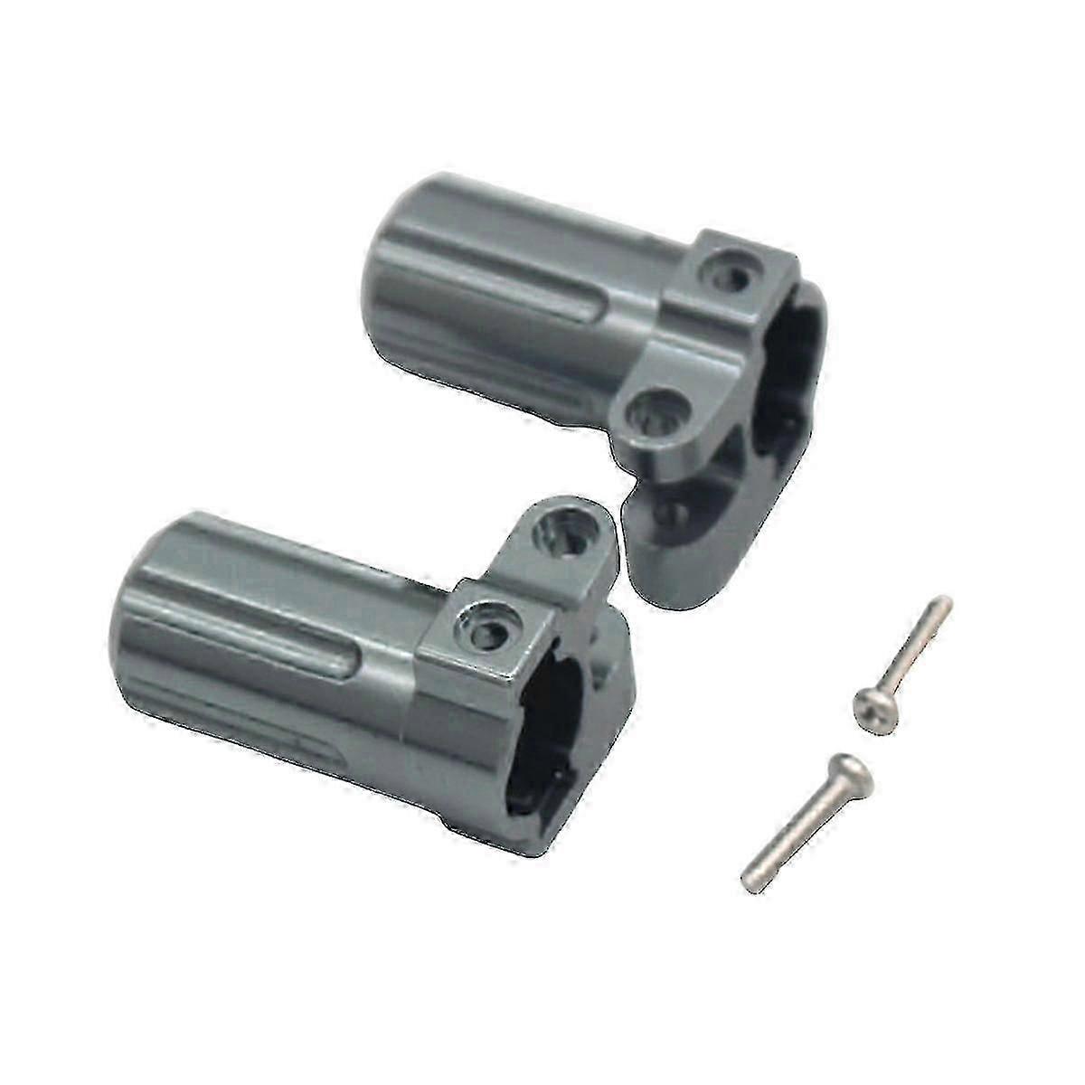 Metall bakre navhållare för 1/12 terrängbil, grå