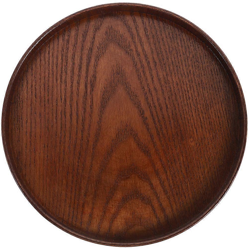 Wood Serving Platter with Raised Edge for Appetizers, Sushi, and Fruit Display – Versatile Tray for Home Decor and Special Occasions