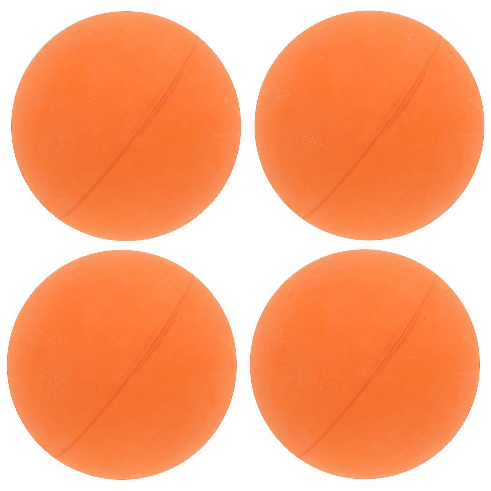 4pcs Mini Squash Balls – High Elastic Rubber for Sports Training, Parties & Playgrounds – Lightweight & Durable Design for Indoor & Outdoor Use