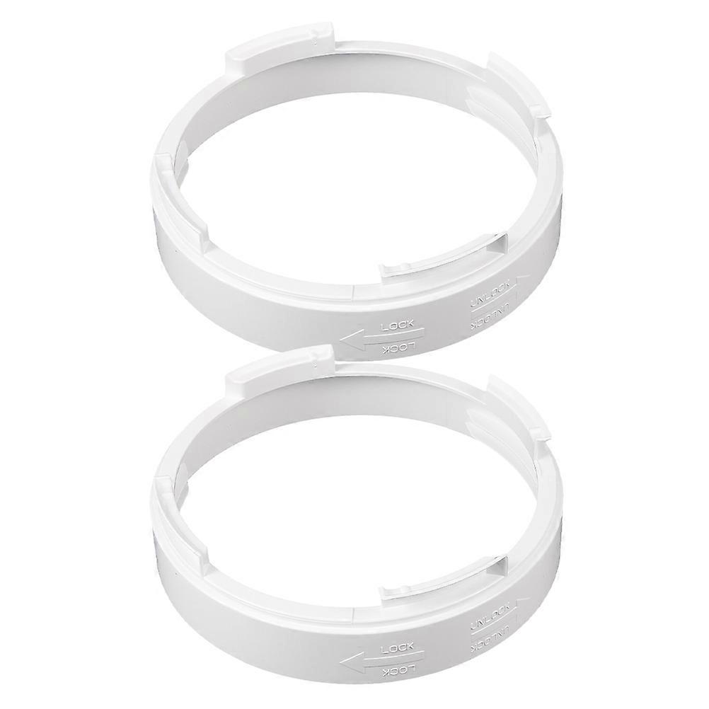 Air Conditioner Exhaust Hose Coupler Adapter for Replacement 2Pcs Portable Accessory